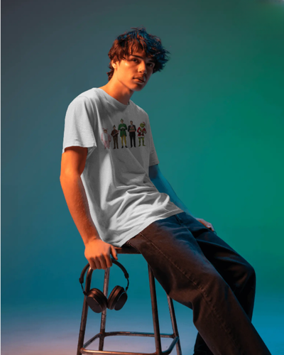 design-gmc (22) The Christmas Five T-shirts For Men Gildan 5000