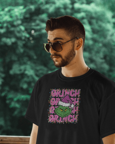 design-gmc (37) Grinch Christmas T-shirts For Men Gildan 5000